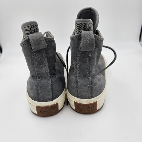 Converse Chuck Taylor All Star Waterproof Nubuck Boot Shoes Hi Grey Gum 157459C - Picture 6 of 7